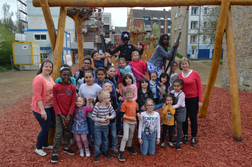 Salzinnes : une plaine de jeux aux Balances