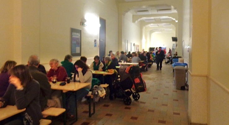 Une marche ADEPS à Salzinnes