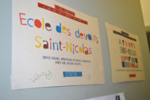 Visite à l'Ecole de Devoirs du Quartier Saint Nicolas Visite à l'Ecole de Devoirs du Quartier Saint Nicolas