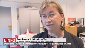 Namur : le bilan 2016 en matière d'urbanisme