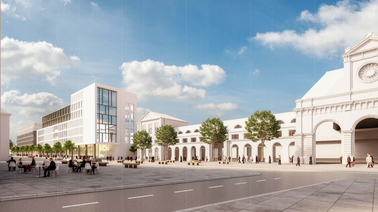 Ancienne Poste : transformation en immeuble de bureaux