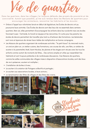 Vie de Quartier : le bilan