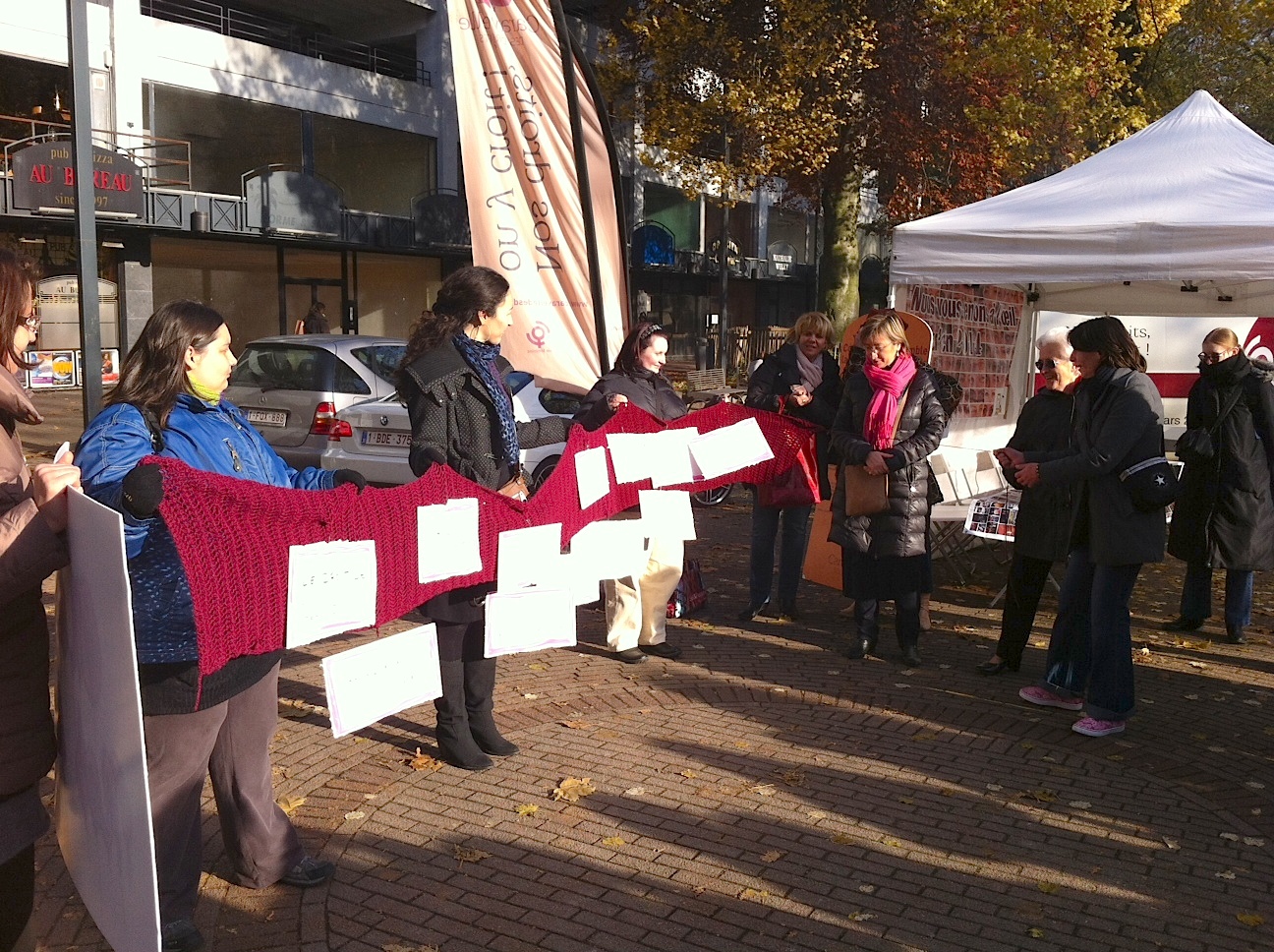 La Caravelle des droits des femmes: l’étape namuroise
