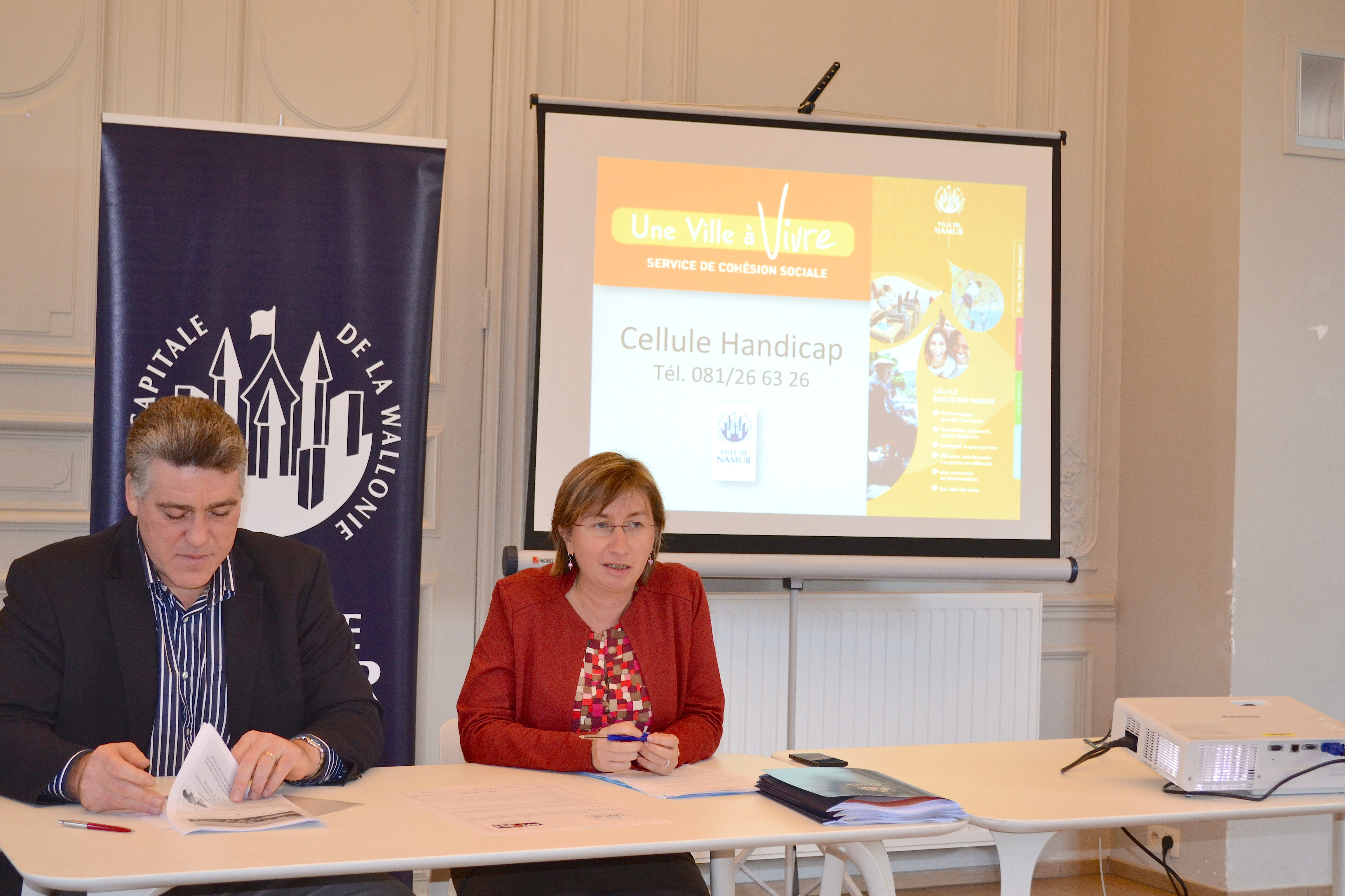 La Ville de Namur et le Handicap