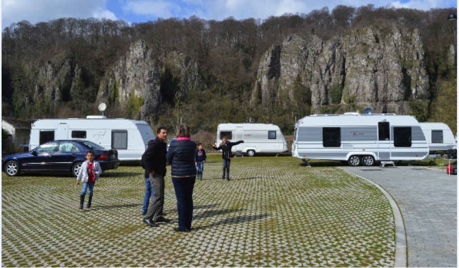 L’aire des gens du voyage déjà occupée