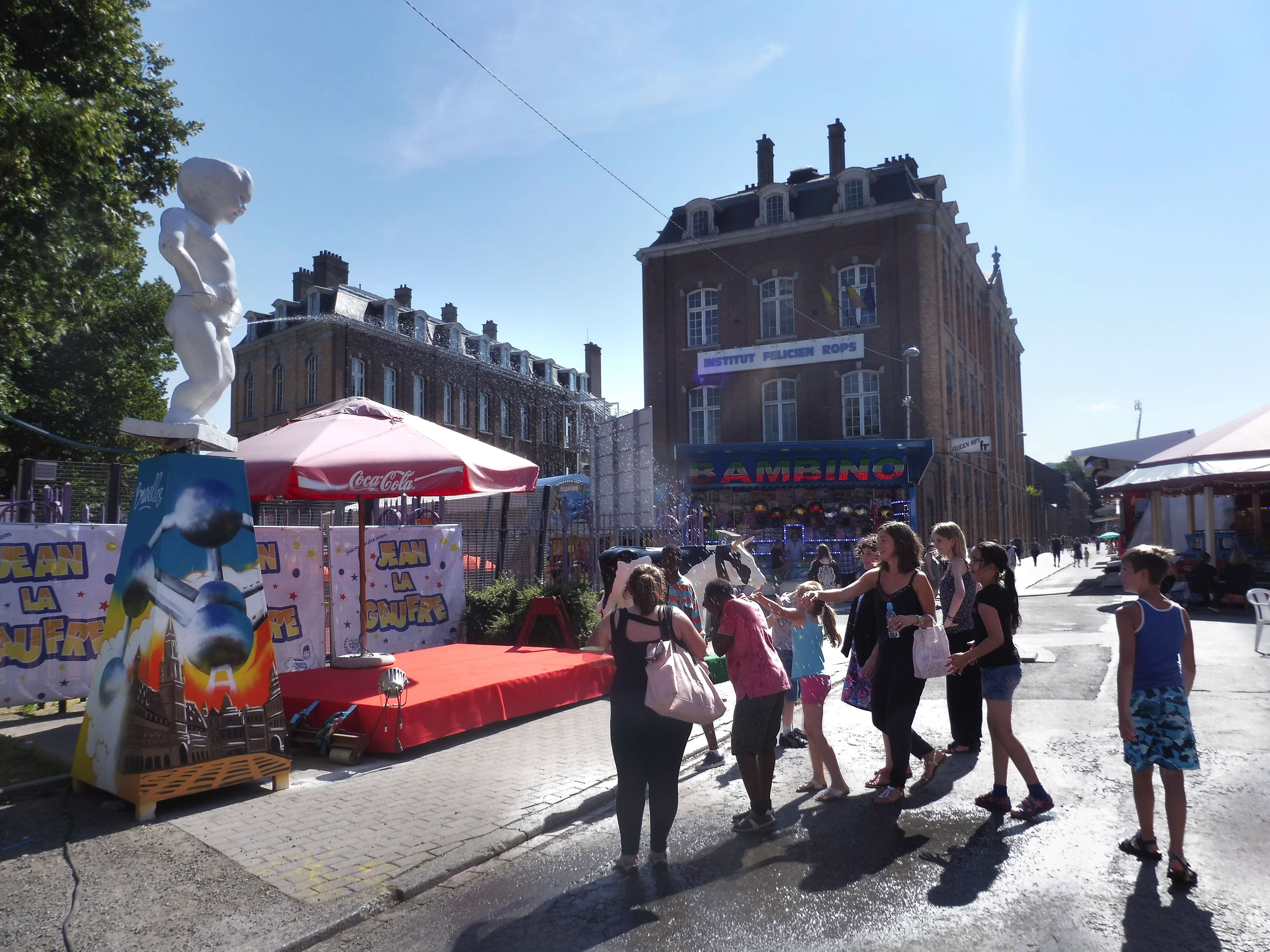 A Namur, les forains ont un grand coeur