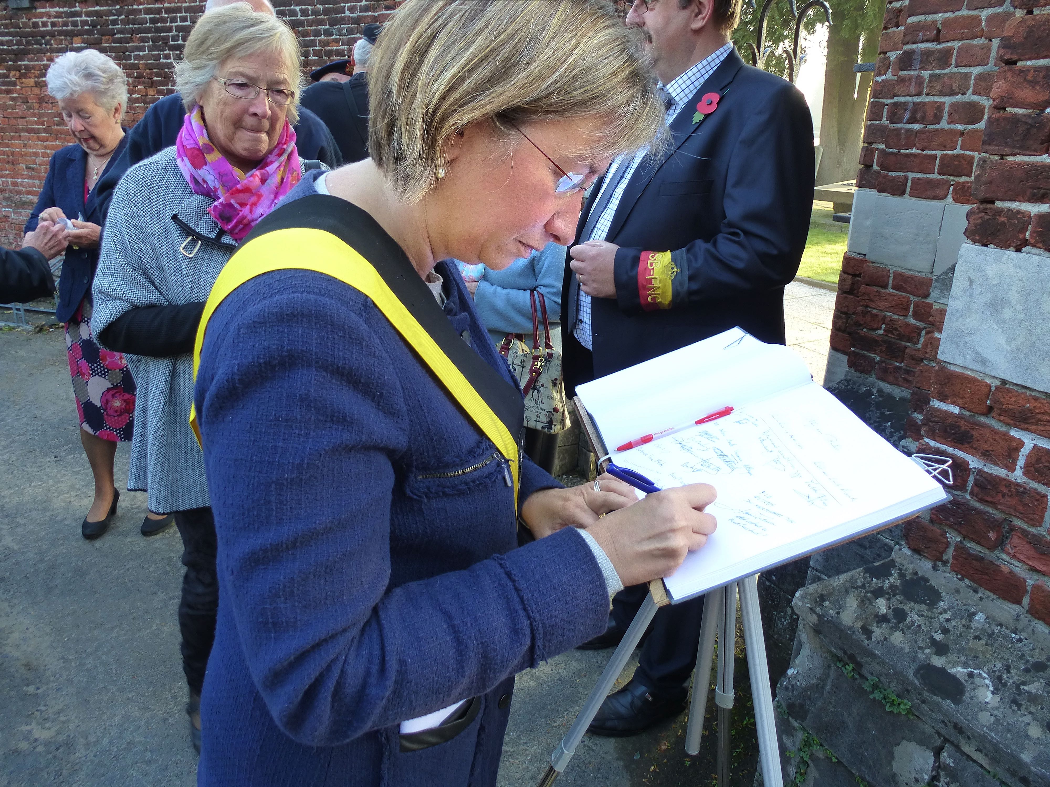 Hommage au soldat Emile Lecomte