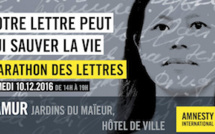 Namur et Amnesty : soutien à Su Changlan 