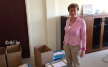 En plein déménagement